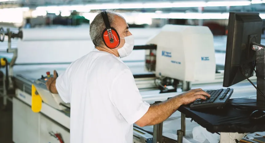 Textile manufacturing process Turkey
